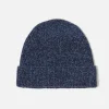 Clearance Watch Cap In Navy Twisted Italian Wool Men Accessories.