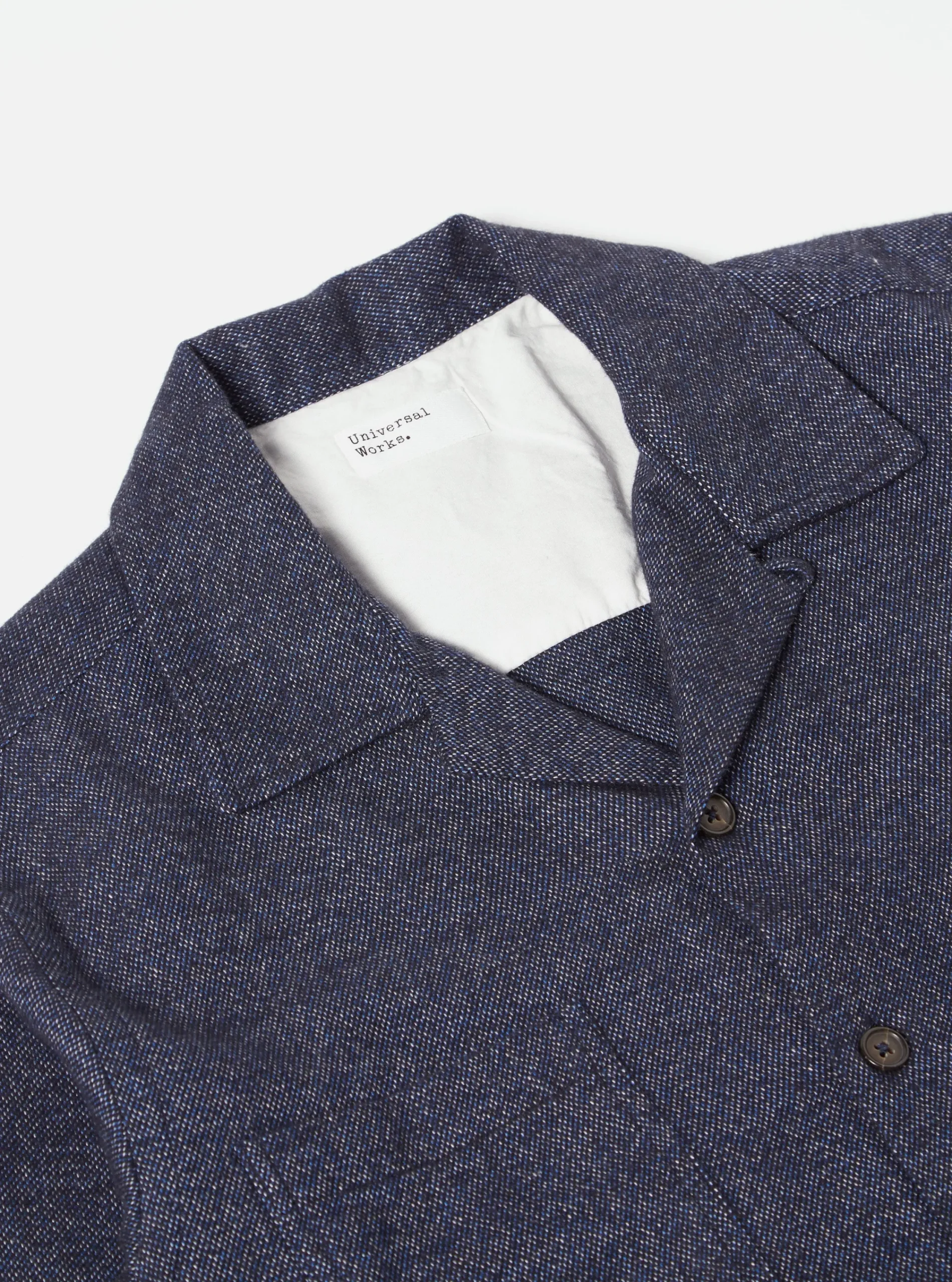 Store Work Shirt In Navy Soft Flannel Cotton Men Overshirts.