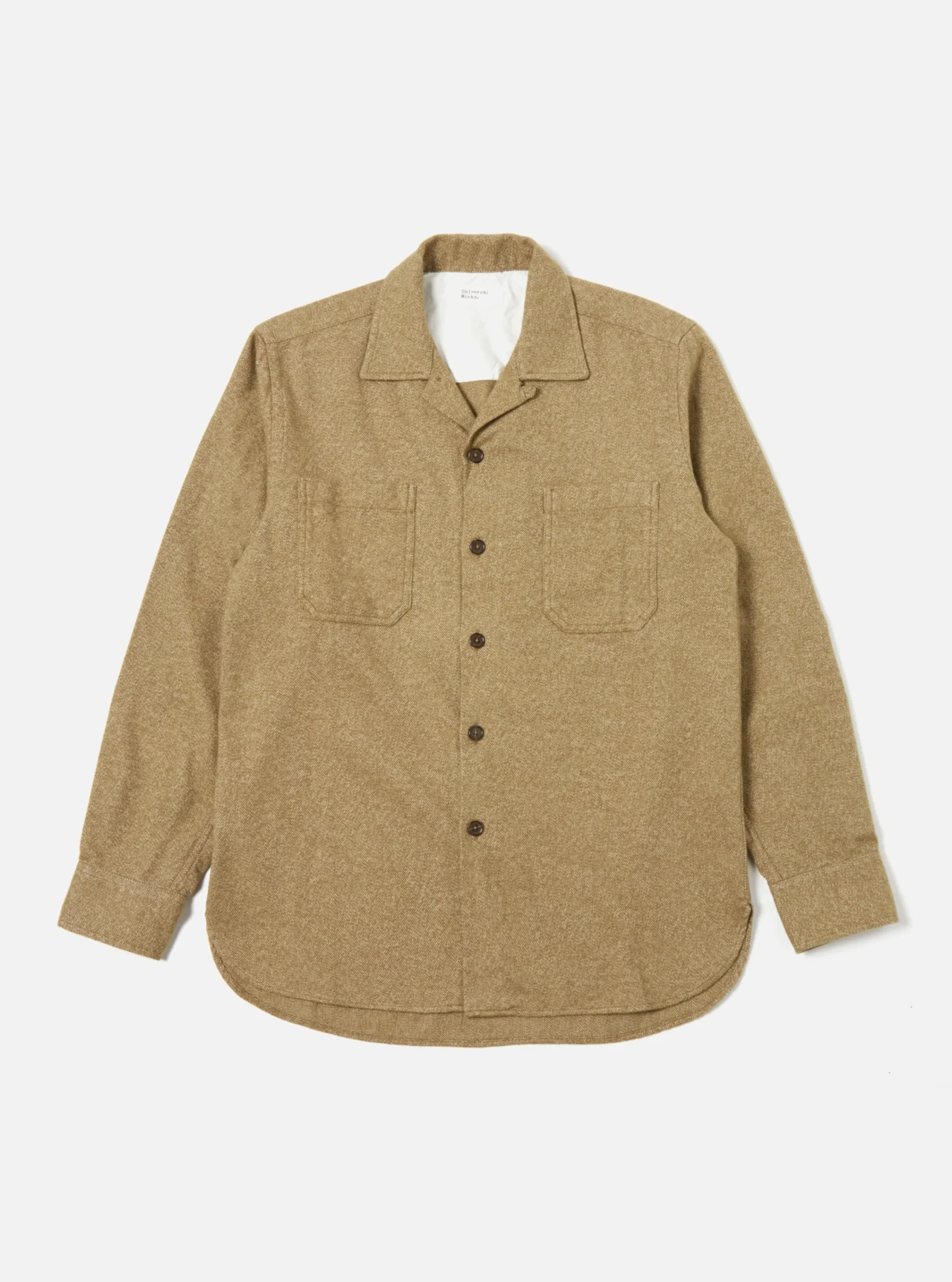 Cheap Work Shirt In Olive Soft Flannel Cotton Men Overshirts.