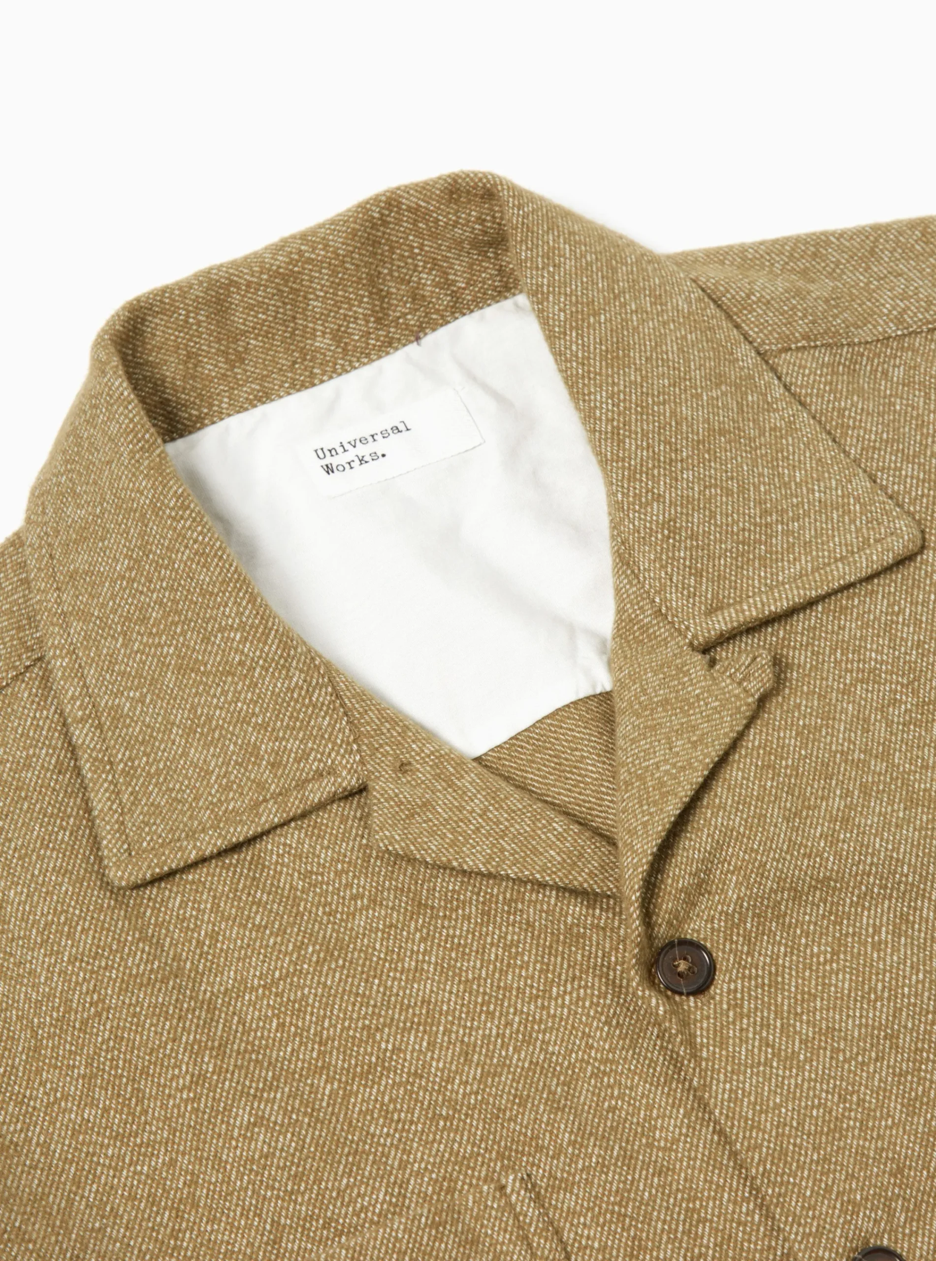 Cheap Work Shirt In Olive Soft Flannel Cotton Men Overshirts.